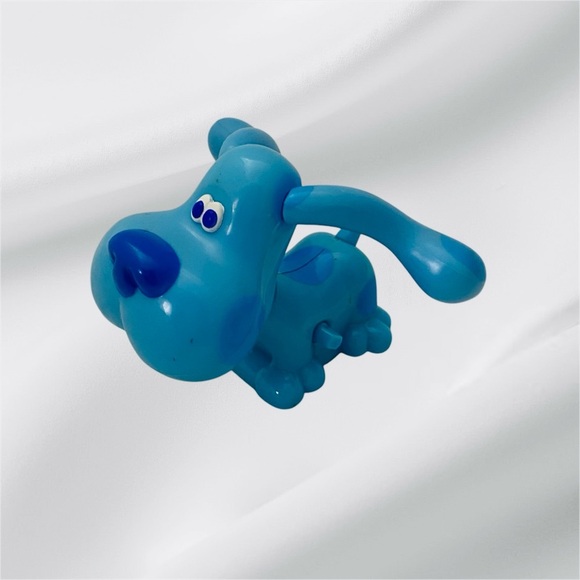 Blues Clues Figure Dog Vintage 2000 Animal Viacom Subway Puppy *Does Not Move* - Picture 1 of 11
